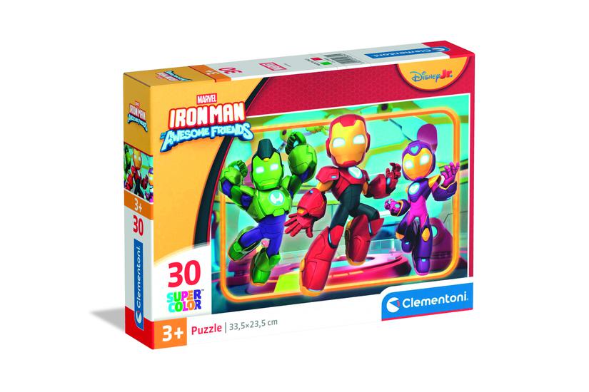 Clementoni 30 pcs Puzzles Iron-Man Awesome Friends