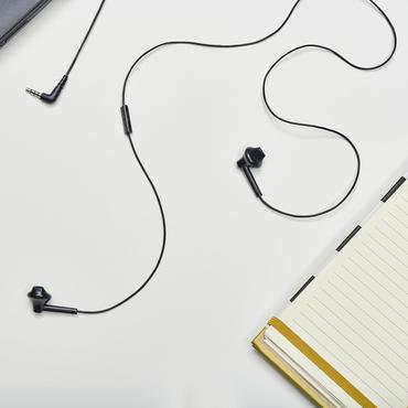 Panasonic RP-TCM55E Headset Ledningsført I ørerne Opkald/musik Sort