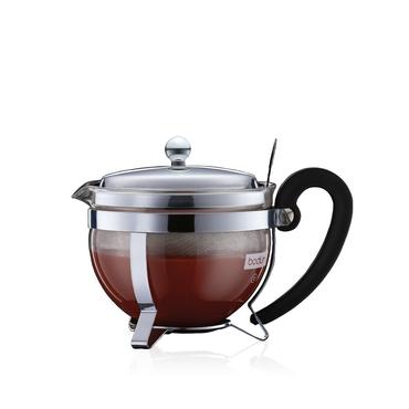 Bodum CHAMBORD temaskine 0,5 L Sort, Rustfrit stål, Transparent