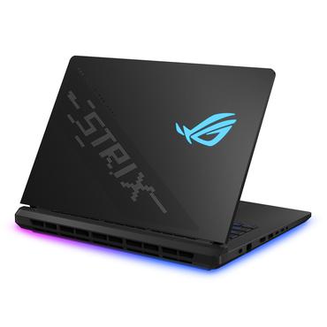 ASUS ROG Strix SCAR 16 G635LW-RW024W Intel Core Ultra 9 275HX Laptop 40,6 cm (16") Berøringsskærm WQXGA 32 GB DDR5-SDRAM 1 TB SSD NVIDIA GeForce RTX 5080 Wi-Fi 7 (802.11be) Windows 11 Home Tysk Sort