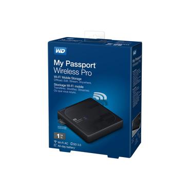 WD My Passport Wireless Pro WDBVPL0010BBK