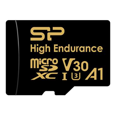 SILICON POWER Golden Series - High Endurance - flash-minneskort - 256 GB - microSDXC UHS-I U3