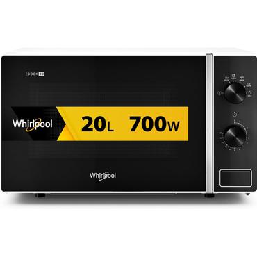 Whirlpool COOK 20 MWP 101 W - mikrobølgeovn - fritstående - hvid