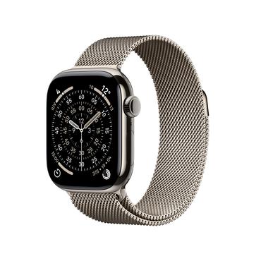 Apple Watch Series 11 OLED 42 mm Digital 374 x 446 pixel Berøringsskærm 5G Titanium Wi-Fi GPS (satellit)