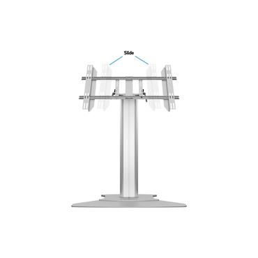 Multibrackets M Public Display Stand 110 HD ställ - för LCD-display - silver