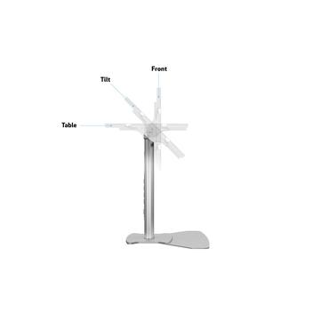 Multibrackets M Public Display Stand 110 HD ställ - för LCD-display - silver