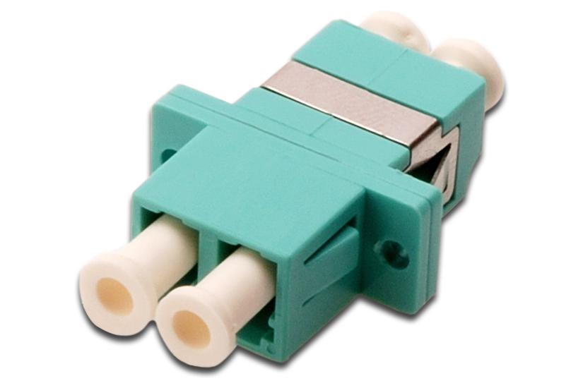 Digitus DN-96009-2 fiber adapter LC/UPC 1 stk Turkisfarve