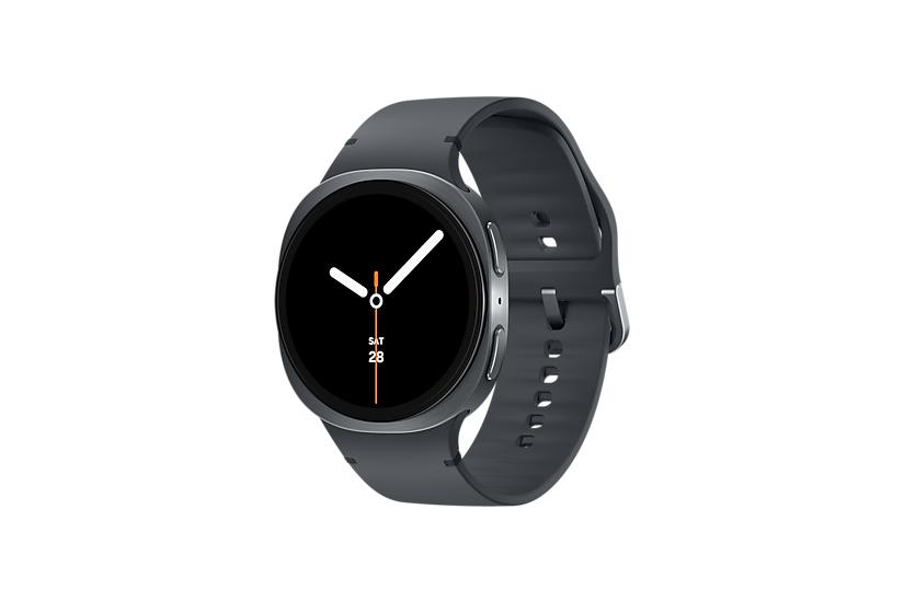 Samsung Galaxy Watch 8 3,81 cm (1.5") AMOLED 44 mm Digital 480 x 480 pixel Berøringsskærm Grafit Wi-Fi GPS (satellit)