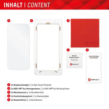 Displex 01927 Skærm og -bagsidebeskytter til mobiltelefon Klar skærmbeskytter Google 1 stk