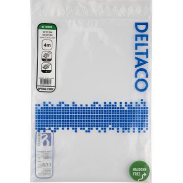 Deltaco SCSC-4-OM4 InfiniBand og fiberoptisk kabel 4 m 2x SC Lyser&oslash;d