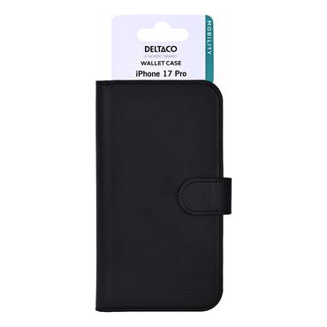 Deltaco MCASE-WIPN17P mobiltelefon etui Folie Sort