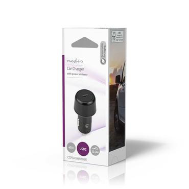 Nedis Car Charger Smartphone, Tablet Black Cigar lighter Auto