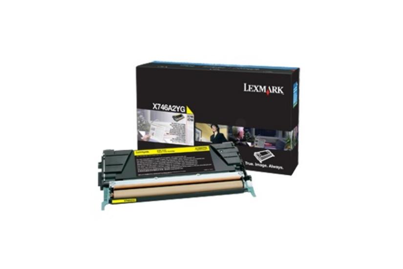 Lexmark - gul - original - tonerpatron - Lexmark Corporate