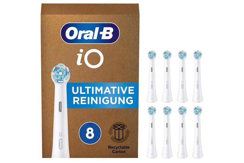 Braun Tandbørstehoved - 8 stk - Hvid