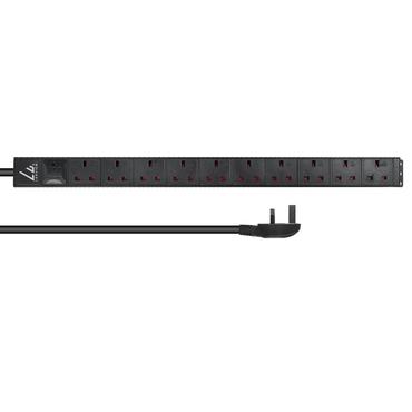 UK Rack mount power strip,