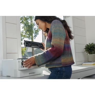 HP LaserJet Enterprise M406dn Sort og hvid Printer, Kun ethernet; Dupleks