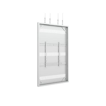 Multibrackets M Pro Series h&ouml;lje - stor - f&ouml;r LCD-display - vajer - vit