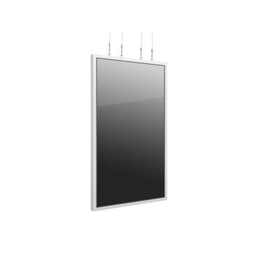 Multibrackets M Pro Series h&ouml;lje - stor - f&ouml;r LCD-display - vajer - vit