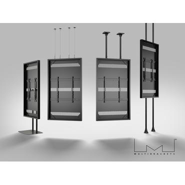 Multibrackets M Pro Series h&ouml;lje - stor - f&ouml;r LCD-display - vajer - vit