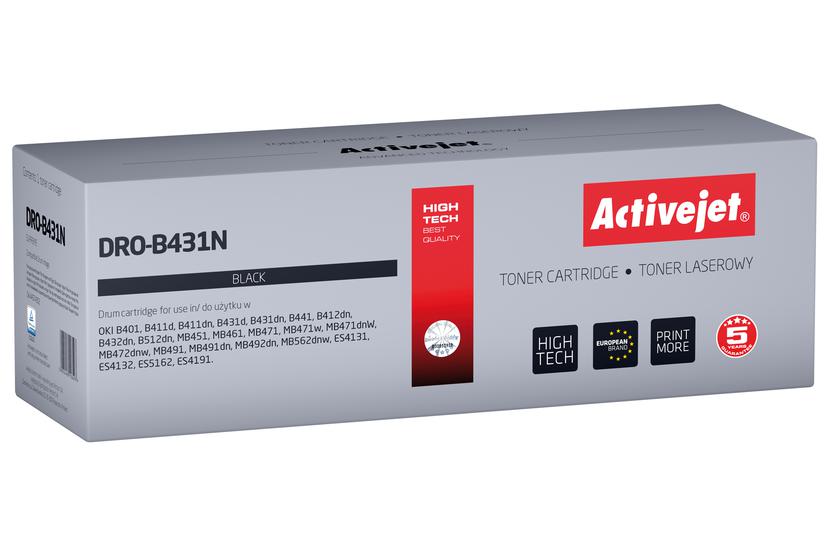 Activejet printertromle til OKI 44574302 new DRO-B431N