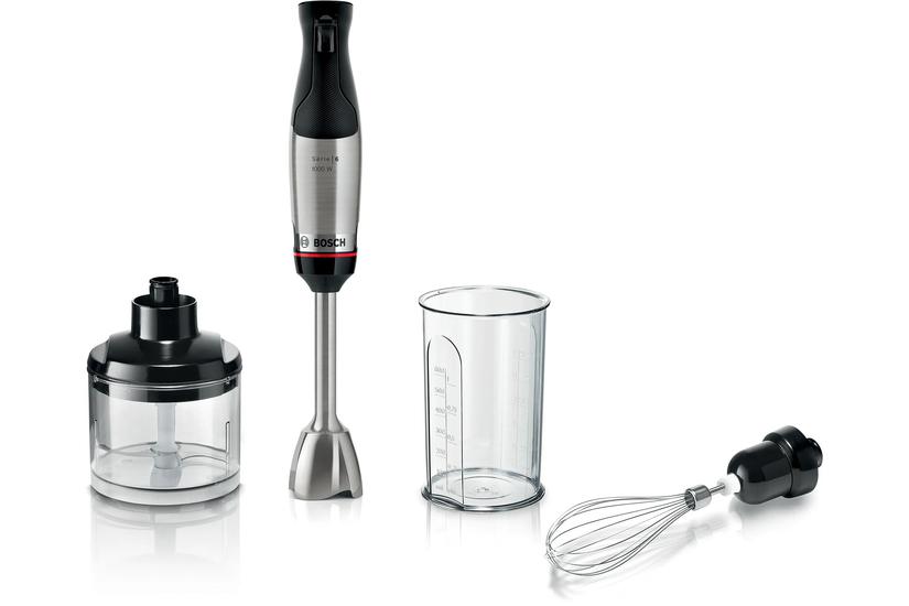 Bosch Serie 6 MSM6M621 blender 0,5 L Nedsænkning blender 1000 W Sort, Rustfrit stål