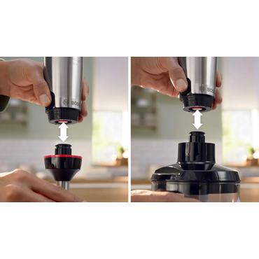 Bosch Serie 6 MSM6M621 blender 0,5 L Nedsænkning blender 1000 W Sort, Rustfrit stål