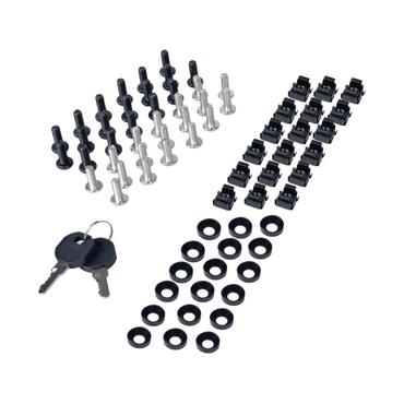 Tripp Lite SRW9UG stativ 9U Vægmonteret stativ Sort