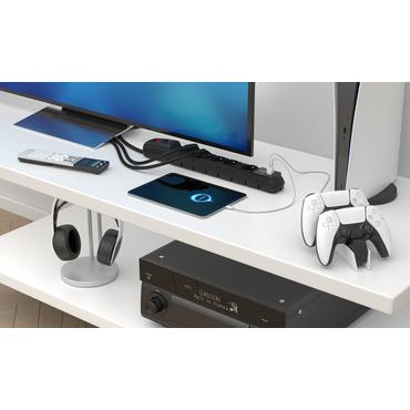 ACAR W2436 overspændingsbeskytter Sort 6 AC stikkontakt(er) 230 V 1,5 m