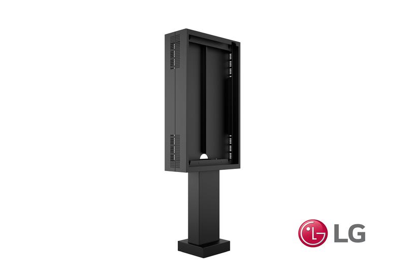 Multibrackets M Totem Pro Series 55XE4F-M st&auml;ll - f&ouml;r 2 sk&auml;rmar - dubbel, B2B - svart