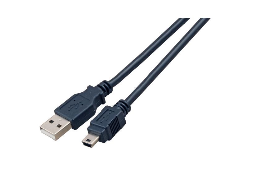 EFB Elektronik K5250SW.1V2 USB-kabel USB 2.0 1 m USB A Mini-USB B Sort