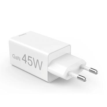 Hama 00201995 oplader til mobil enhed Smartphone Hvid Vekselstrøm Hurtig opladning Indendørs, Udendørs