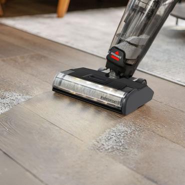 Bissell CrossWave OmniForce EdgeFind Pro St&aring;ende vakuum Batteri T&oslash;r&v&aring;d Posel&oslash;s Sort, Lilla