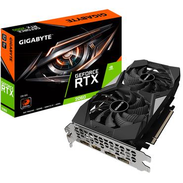 Gigabyte GeForce RTX 2060 D6 6G (rev. 2.0) Grafikkort - 6GB GDDR6