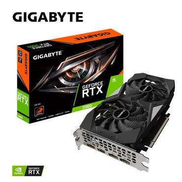 Gigabyte GeForce RTX 2060 D6 6G (rev. 2.0) Grafikkort - 6GB GDDR6