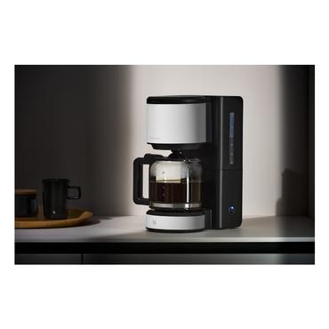 WMF 412150001 Stelio Kaffeemaschine Glas Paper Grey