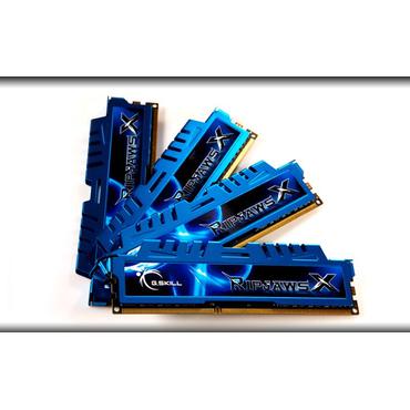 G.Skill Ripjaws-X - 32GB:4x8GB - DDR3 RAM - 2400MHz - DIMM 240-pin - Icke ECC - CL11