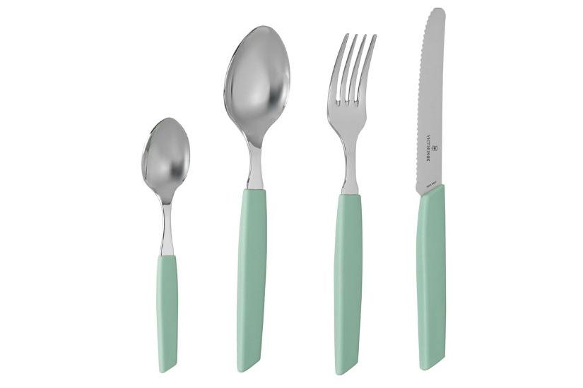 Victorinox Swiss Modern Cutlery Set 24 pcs. mint green