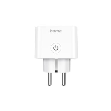 Hama Smarte WLAN-Steckdose wei&szlig; Matter, 3.680W            176638