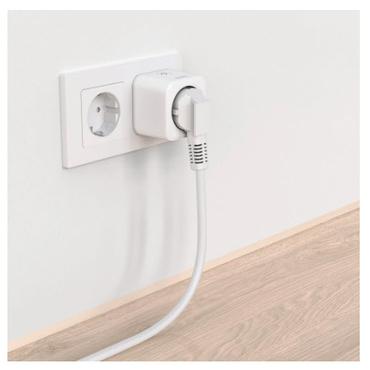 Hama Smarte WLAN-Steckdose wei&szlig; Matter, 3.680W            176638