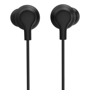 Hama Curly Headset Ledningsført I ørerne Opkald/musik USB Type-C Sort