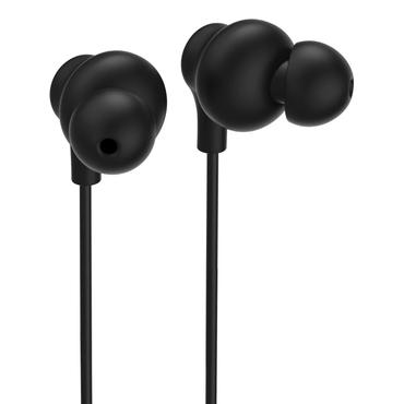 Hama Curly Headset Ledningsført I ørerne Opkald/musik USB Type-C Sort