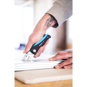 HAZET 2157-1 lommekniv Sort, Bl&aring;