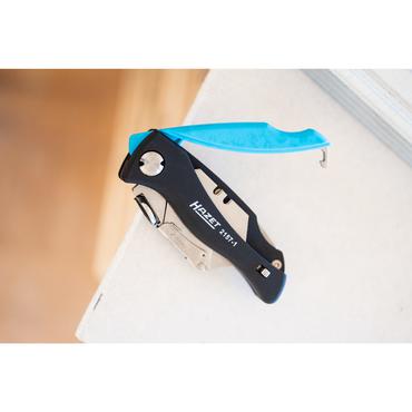 HAZET 2157-1 lommekniv Sort, Bl&aring;