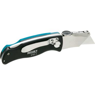 HAZET 2157-1 lommekniv Sort, Bl&aring;