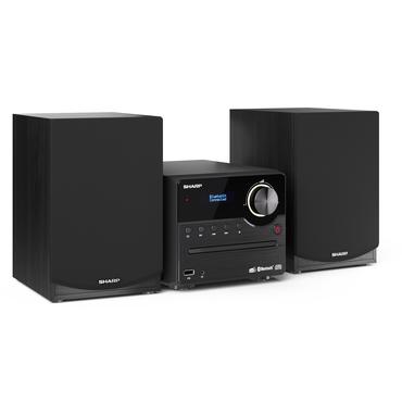 Sharp XL-B517D Home audio micro system 45 W Sort