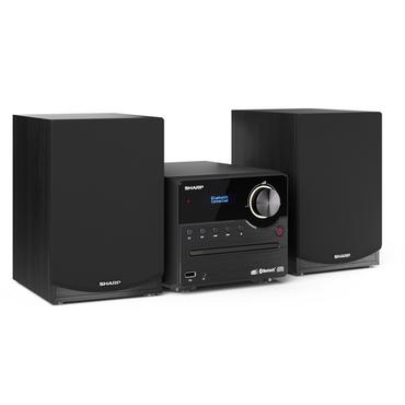 Sharp XL-B517D Home audio micro system 45 W Sort
