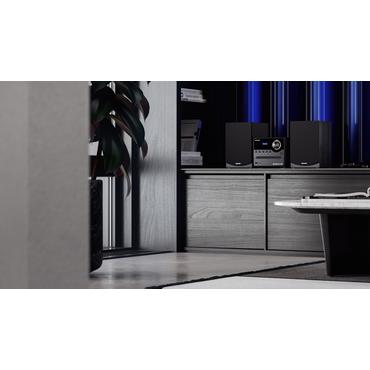 Sharp XL-B517D Home audio micro system 45 W Sort