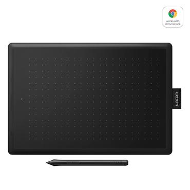 Wacom One by Wacom - digitizer - USB - sort, rød