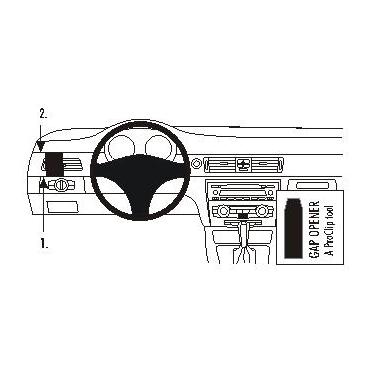 Brodit ProClip - monteringsbeslag til køretøjer