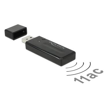 Delock USB 3.0 Dual Band WLAN ac/a/b/g/n Stick - netværksadapter - USB 3.0